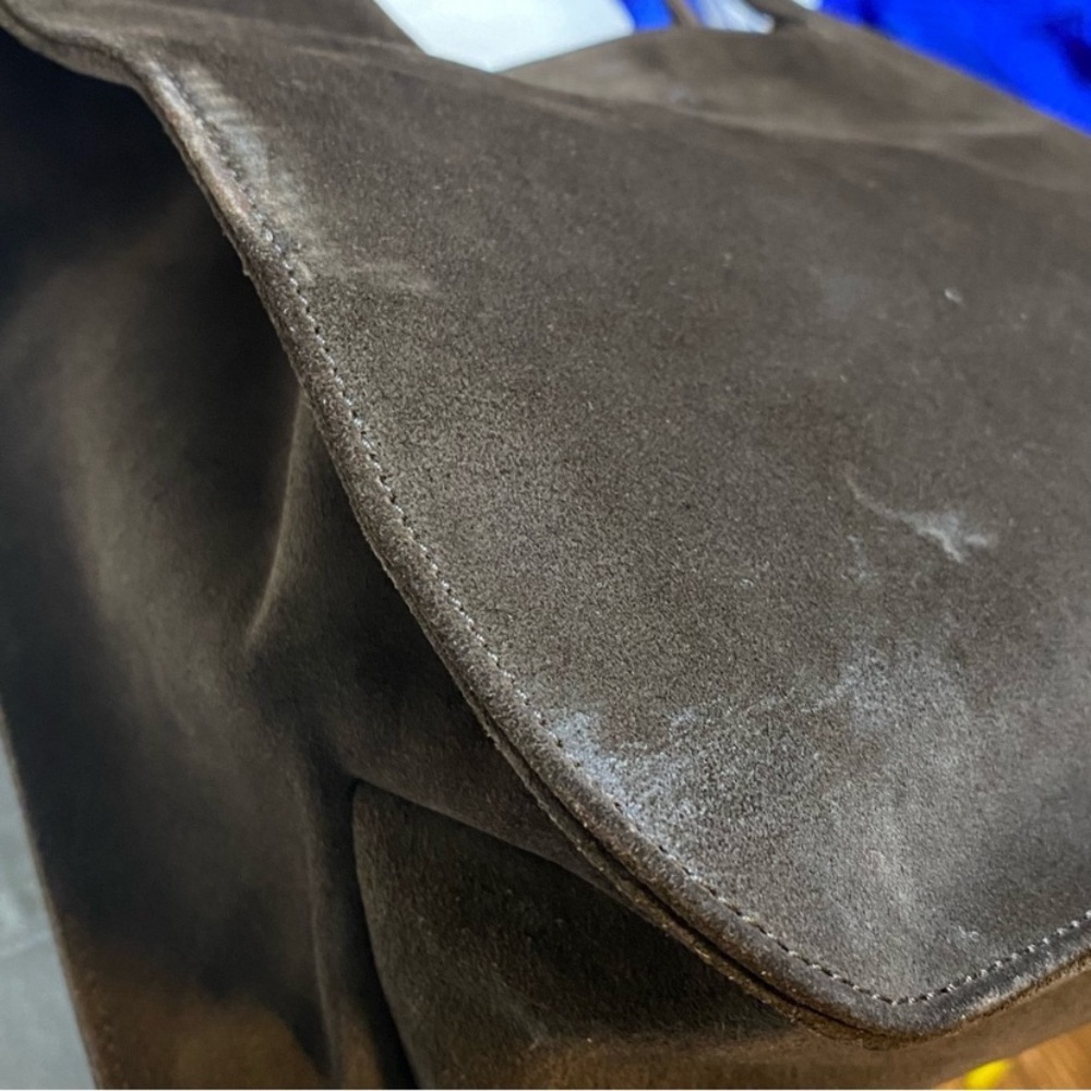 vtg Gucci Brushed Suede Leather Hobo - Picture 13 of 16